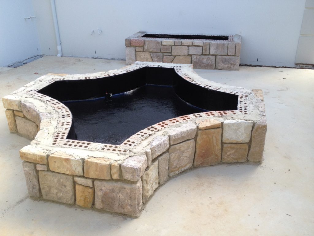Pond construction